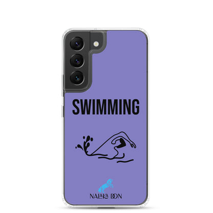 Swimming - Clear Case for Samsung®