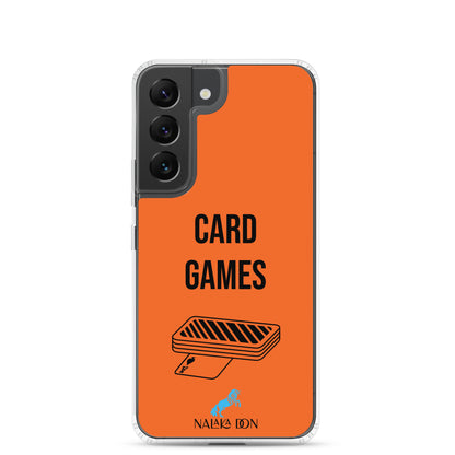 Card Games - Clear Case for Samsung®