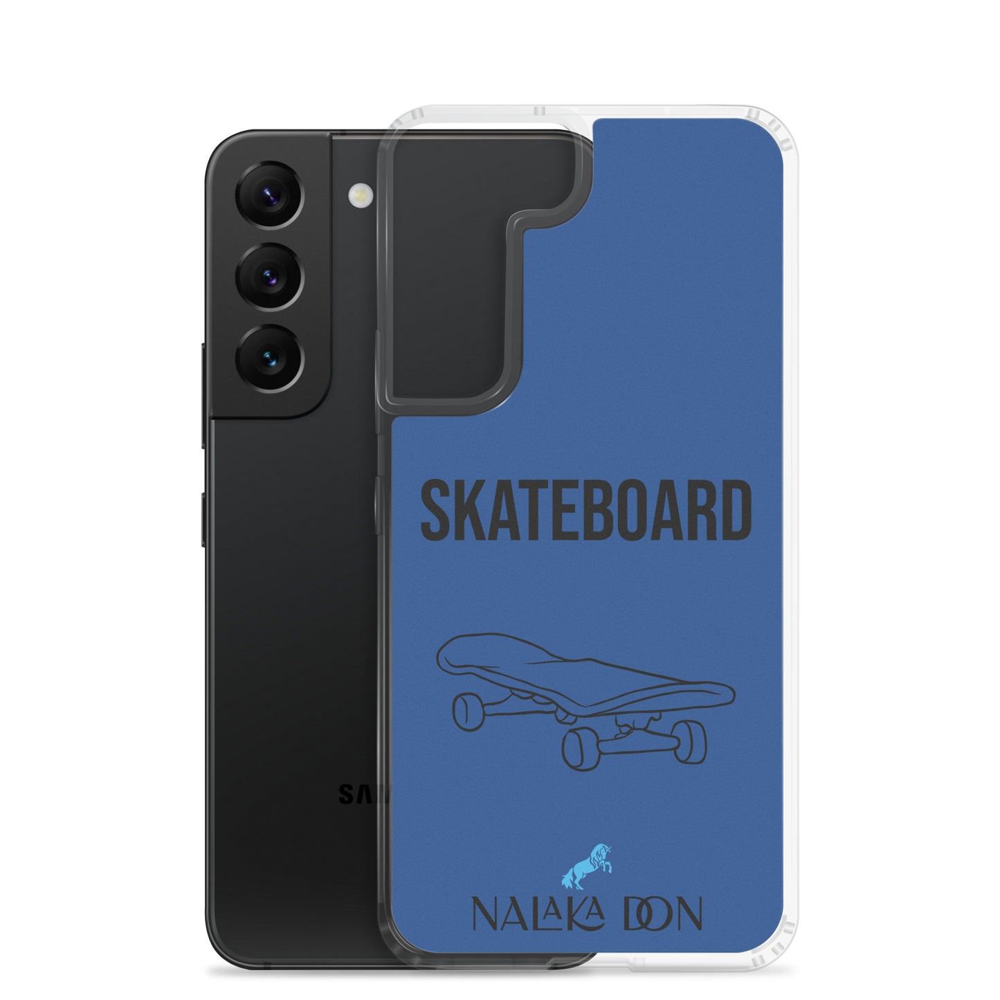 Skateboard - Clear Case for Samsung®