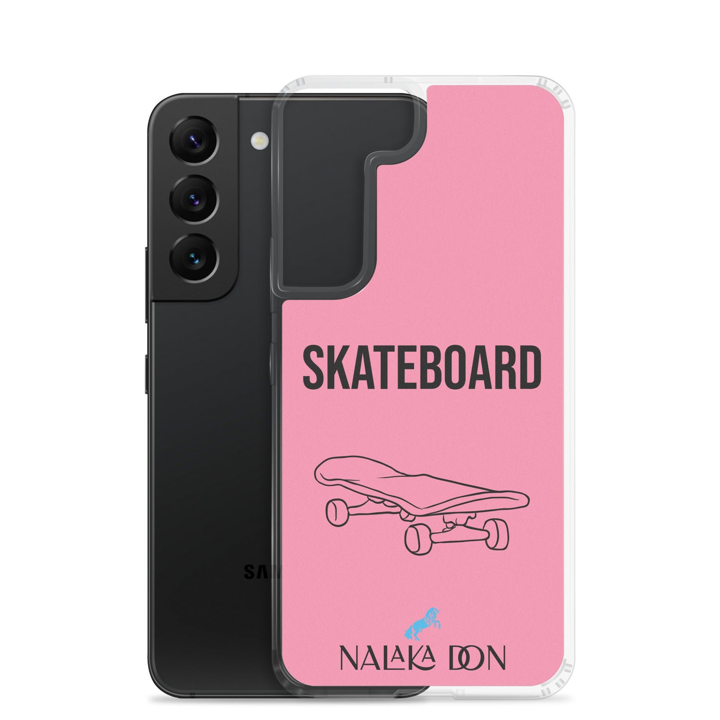 Skateboard - Clear Case for Samsung®