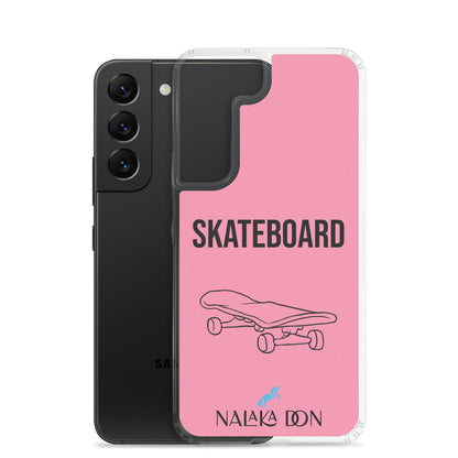 Skateboard - Clear Case for Samsung®