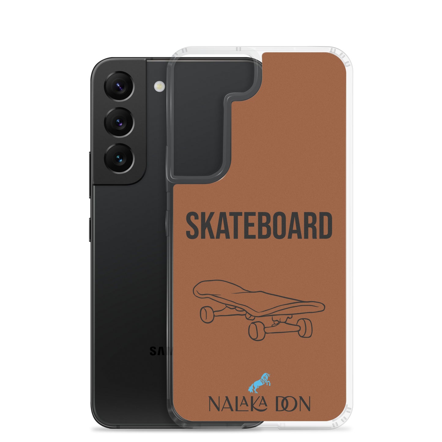 Skateboard - Clear Case for Samsung®
