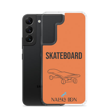 Skateboard - Clear Case for Samsung®