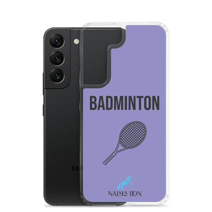 Badminton - Clear Case for Samsung®