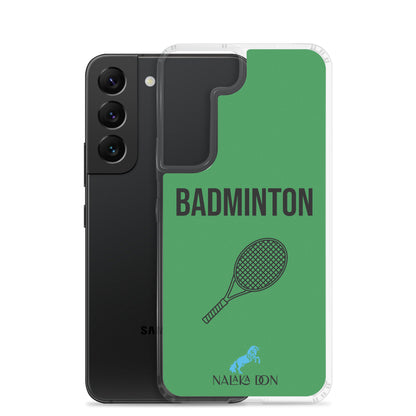 Badminton - Clear Case for Samsung®