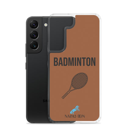 Badminton - Clear Case for Samsung®