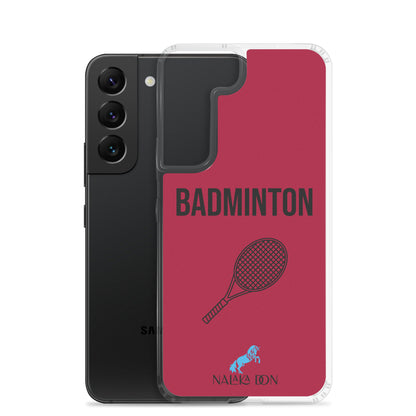 Badminton - Clear Case for Samsung®