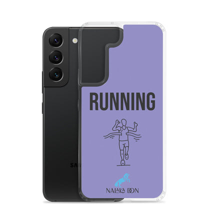 Running - Clear Case for Samsung®