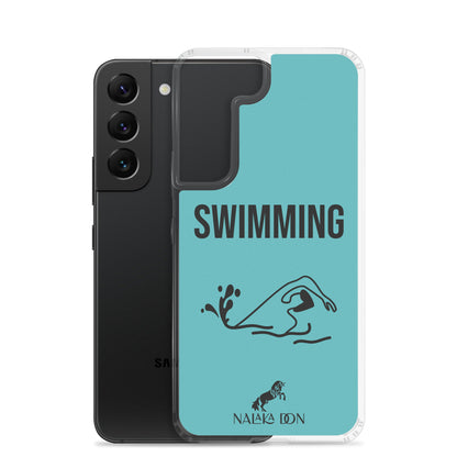 Swimming - Clear Case for Samsung®