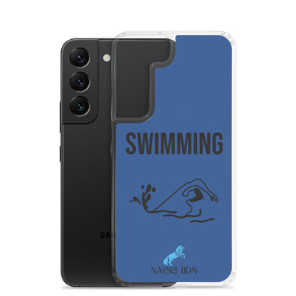 Swimming - Clear Case for Samsung®