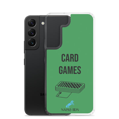 Card Games - Clear Case for Samsung®