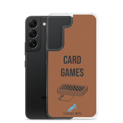 Card Games - Clear Case for Samsung®