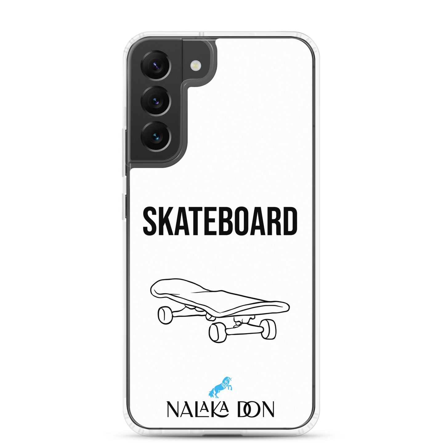 Skateboard - Clear Case for Samsung®