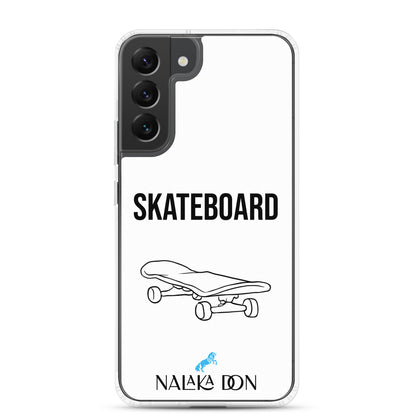 Skateboard - Clear Case for Samsung®