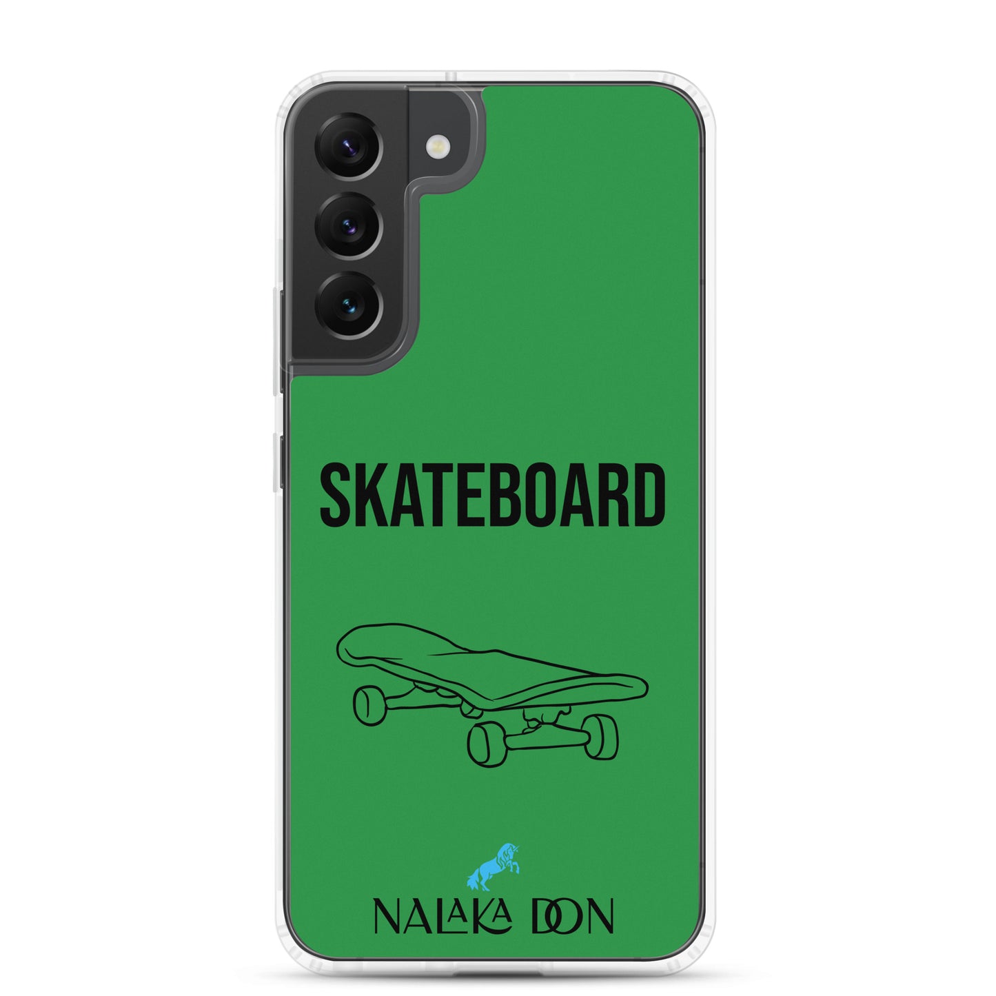 Skateboard - Clear Case for Samsung®