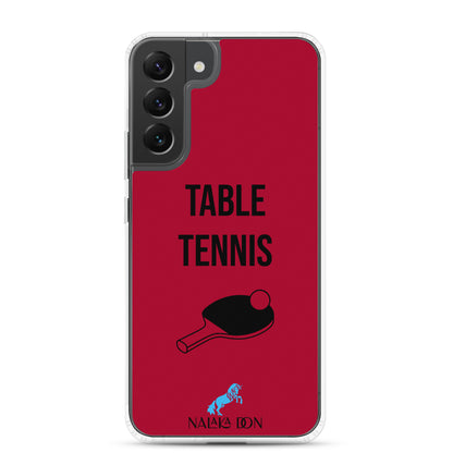 Table Tennis - Clear Case for Samsung®