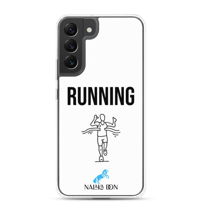 Running - Clear Case for Samsung®