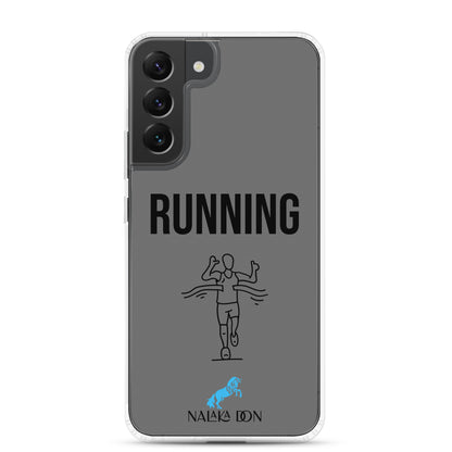 Running - Clear Case for Samsung®
