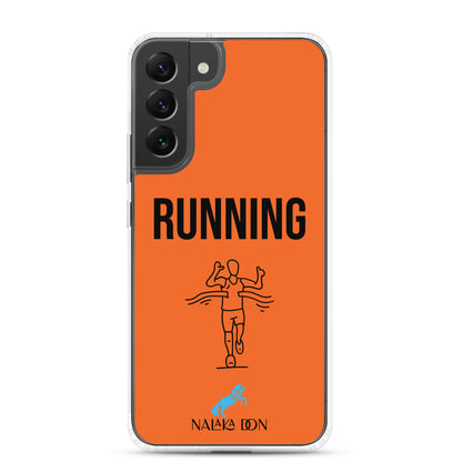 Running - Clear Case for Samsung®