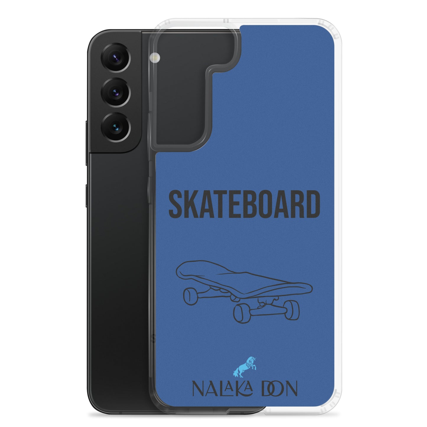 Skateboard - Clear Case for Samsung®