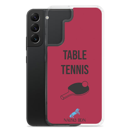 Table Tennis - Clear Case for Samsung®