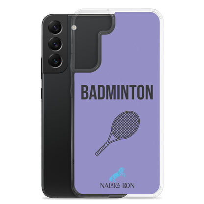 Badminton - Clear Case for Samsung®