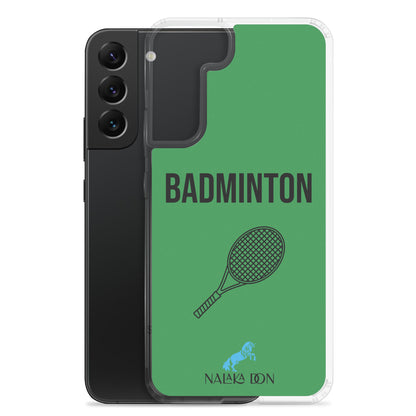 Badminton - Clear Case for Samsung®