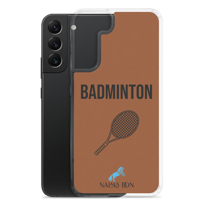 Badminton - Clear Case for Samsung®