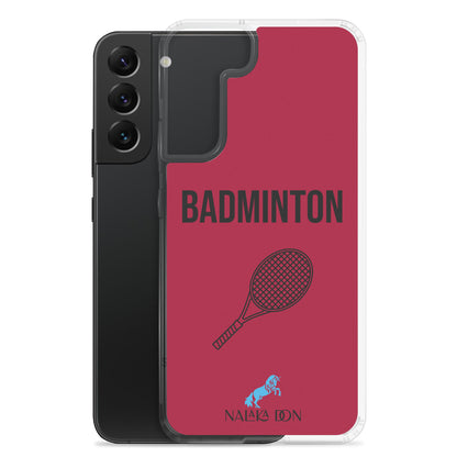 Badminton - Clear Case for Samsung®