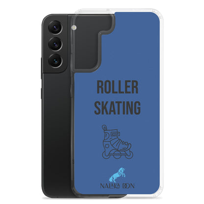 Roller Skating - Clear Case for Samsung®