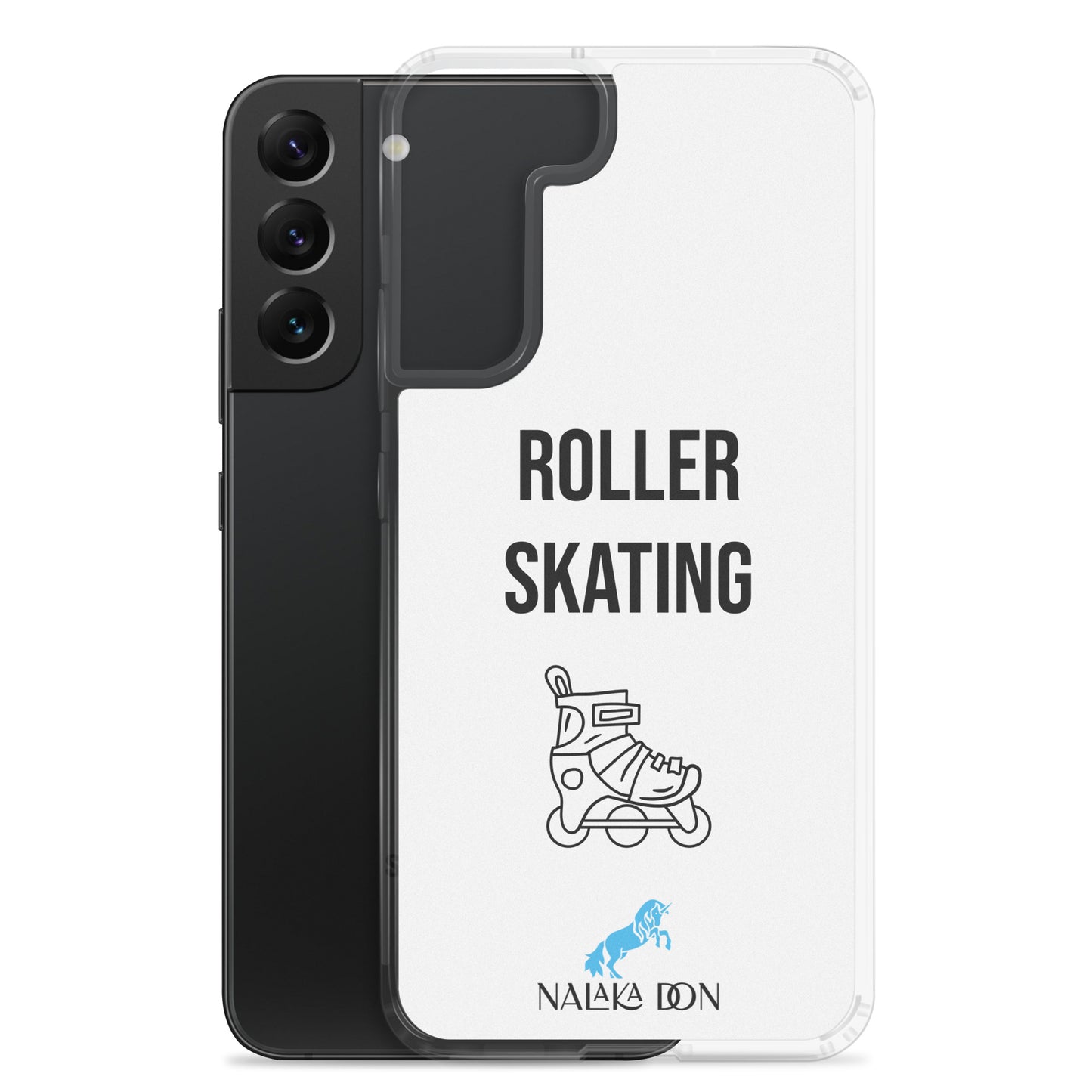 Roller Skating - Clear Case for Samsung®