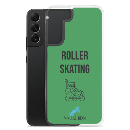 Roller Skating - Clear Case for Samsung®