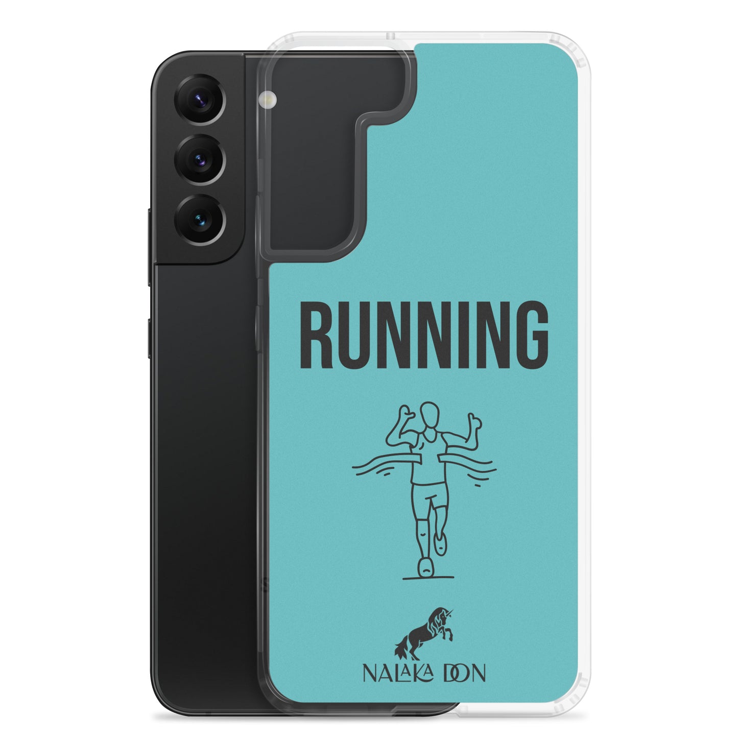 Running - Clear Case for Samsung®