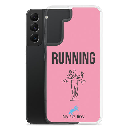 Running - Clear Case for Samsung®