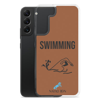 Swimming - Clear Case for Samsung®
