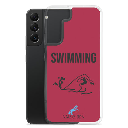 Swimming - Clear Case for Samsung®