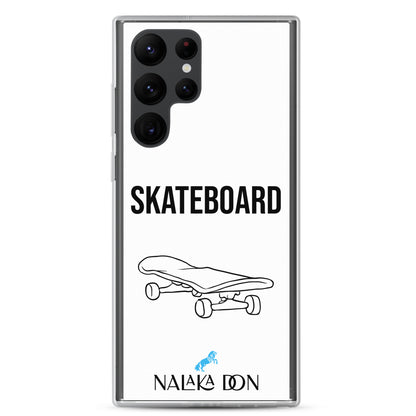 Skateboard - Clear Case for Samsung®