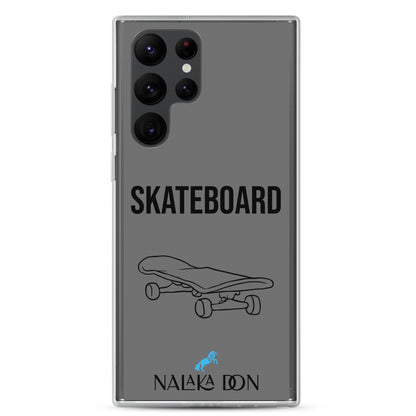 Skateboard - Clear Case for Samsung®