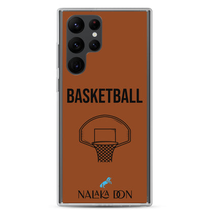 Basketball - Clear Case for Samsung®