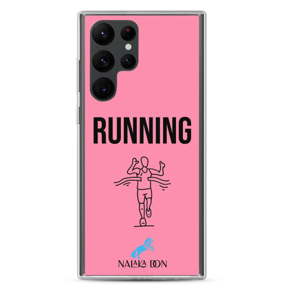 Running - Clear Case for Samsung®