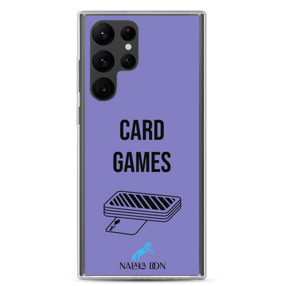 Card Games - Clear Case for Samsung®