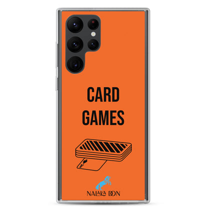 Card Games - Clear Case for Samsung®