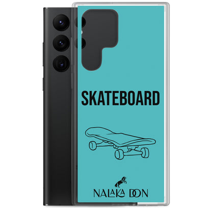 Skateboard - Clear Case for Samsung®