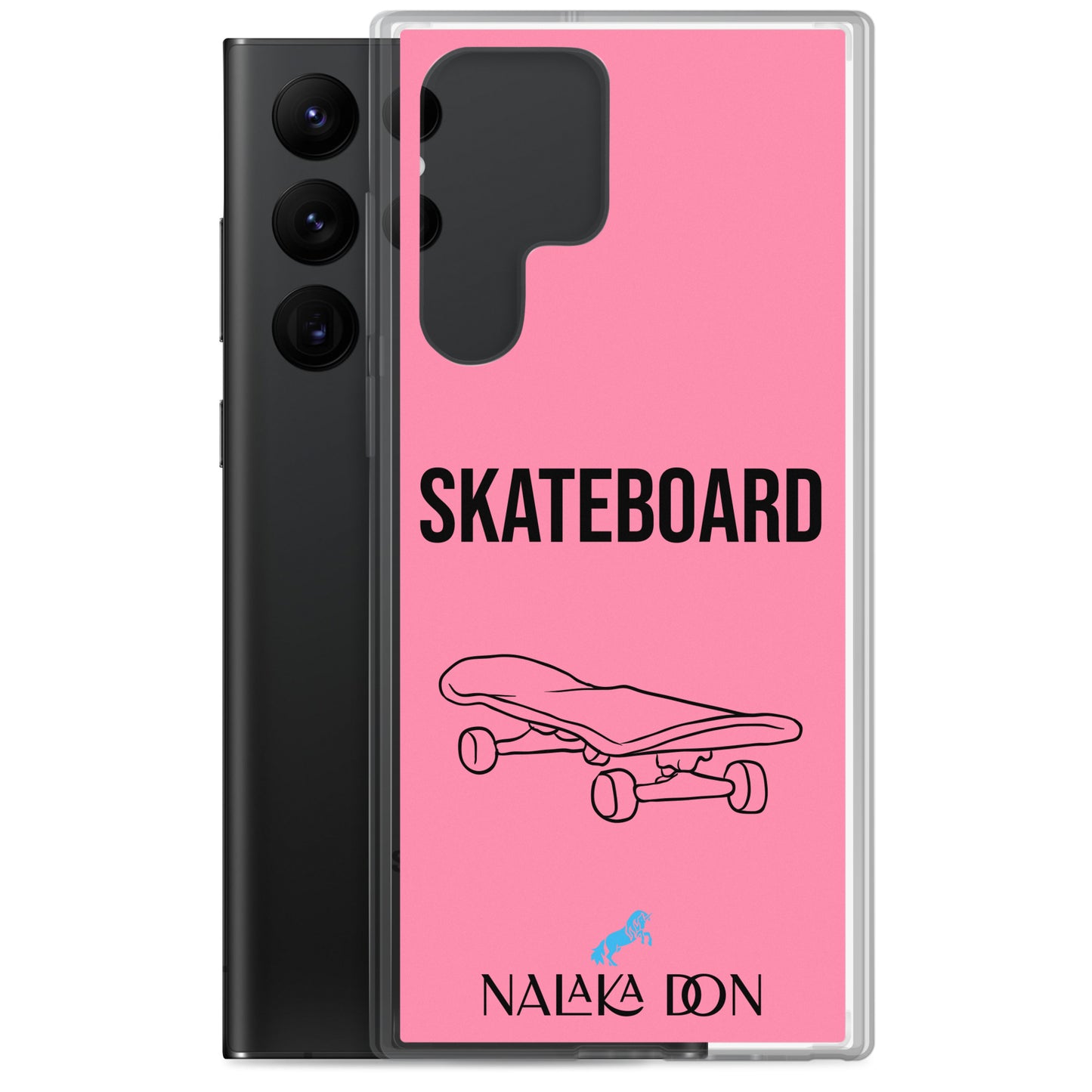 Skateboard - Clear Case for Samsung®