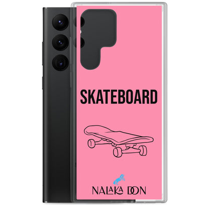 Skateboard - Clear Case for Samsung®