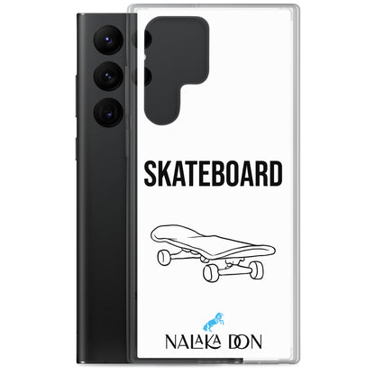 Skateboard - Clear Case for Samsung®