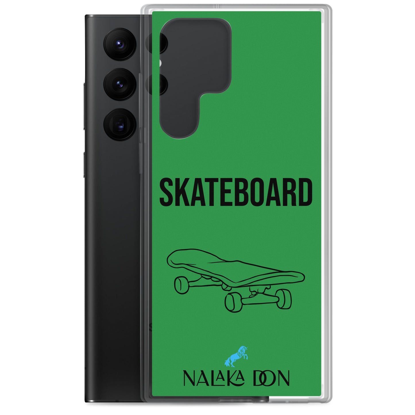 Skateboard - Clear Case for Samsung®
