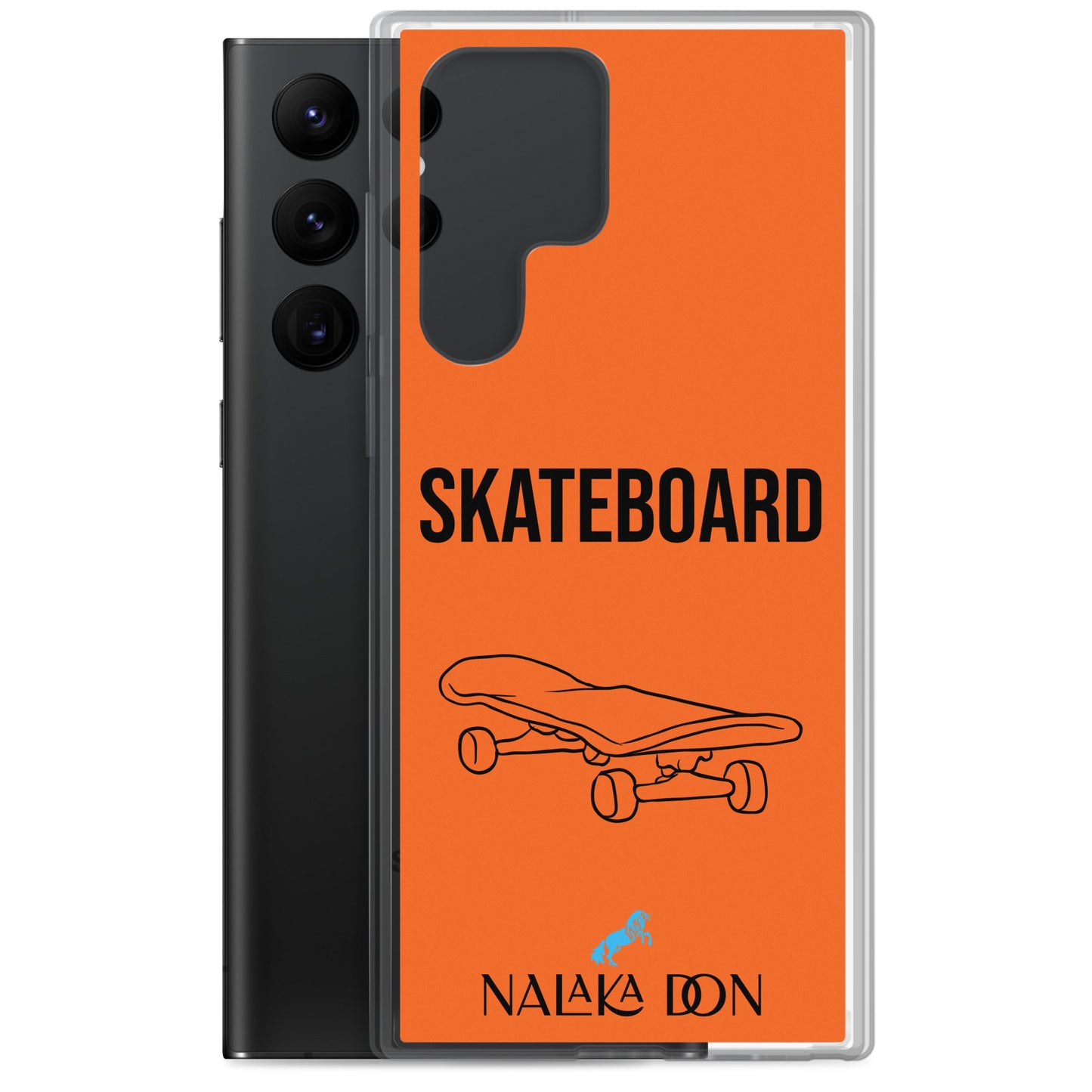 Skateboard - Clear Case for Samsung®