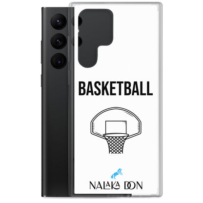 Basketball - Clear Case for Samsung®