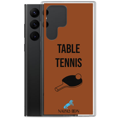 Table Tennis - Clear Case for Samsung®